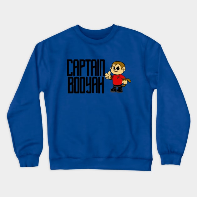 Captain Booyah 2 Crewneck Sweatshirt by GeekandMonkey